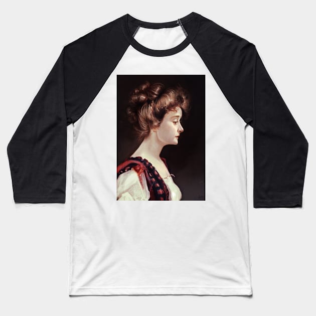 Portrait vintage Baseball T-Shirt by Artofokan